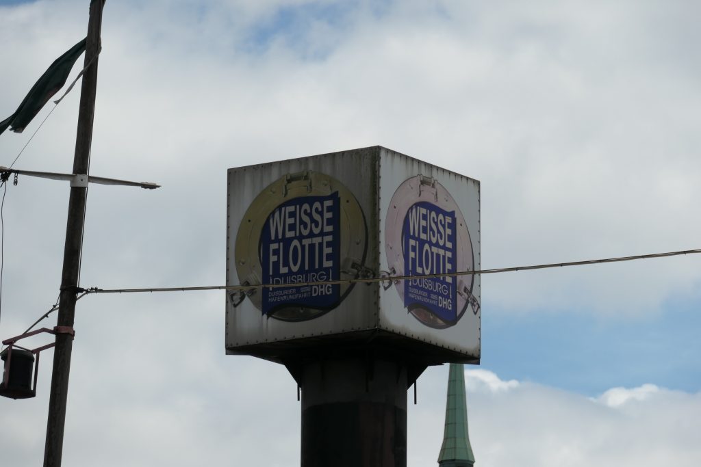 Werbewürfel ,,Weisse Flotte''