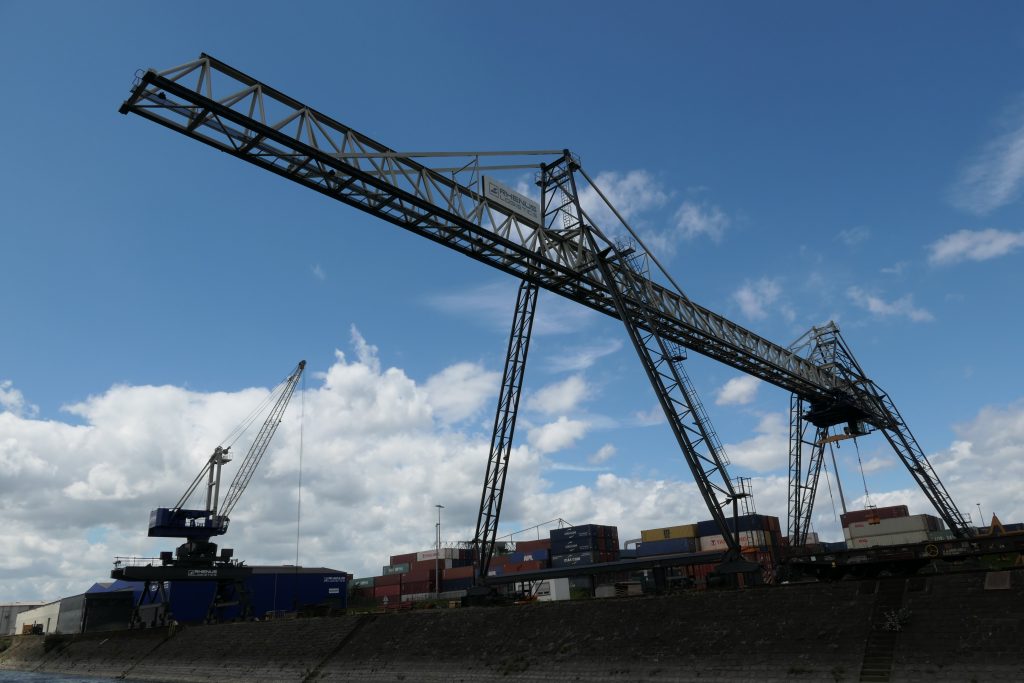 Kran Hafen Duisburg