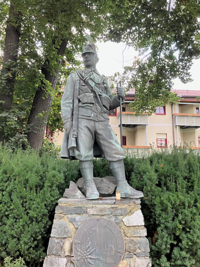 Gebirgsjägerdenkmal in Klagenfurt